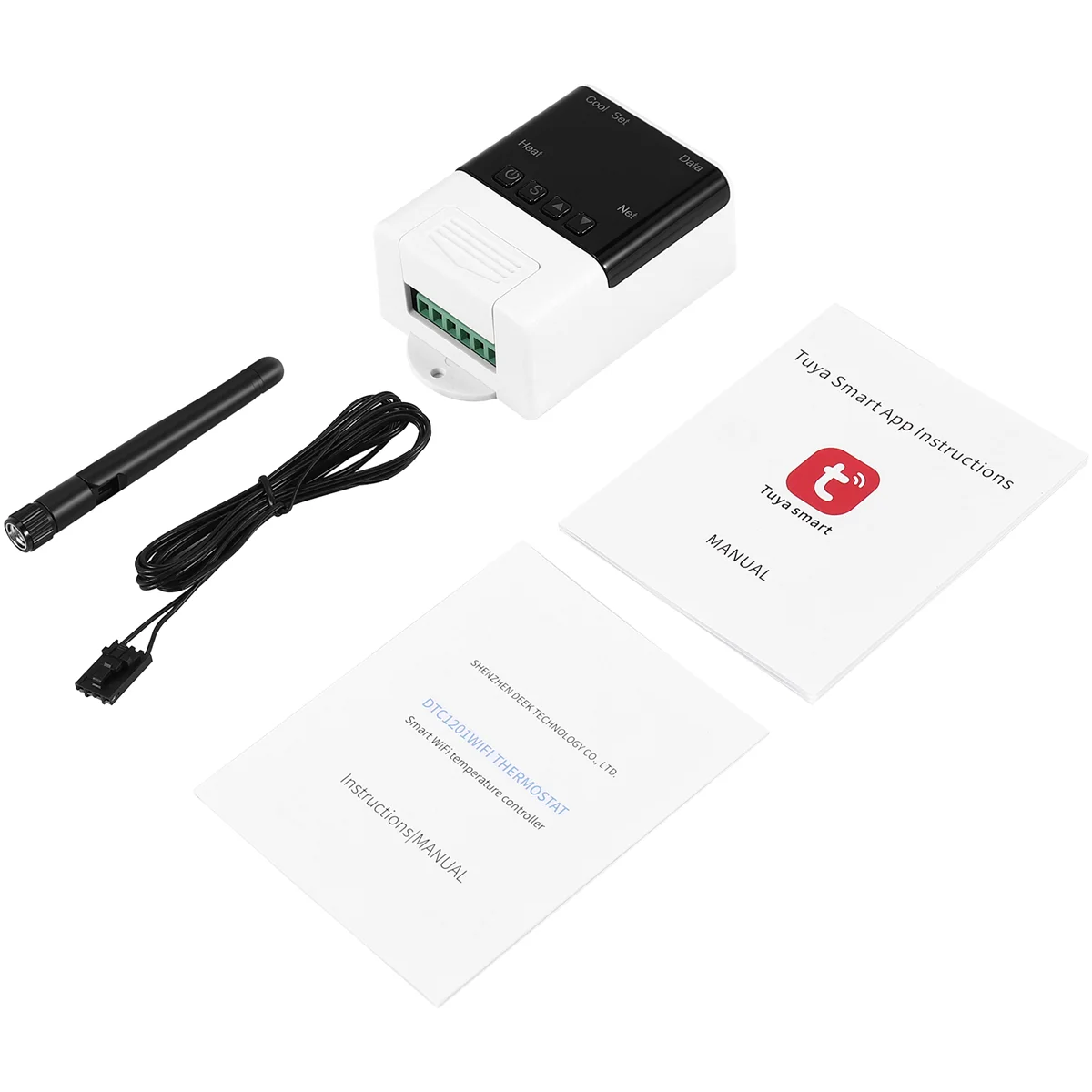 Беспроводной Терморегулятор с Wi-Fi цифровой сенсорный датчик DTC1201 NTC управление