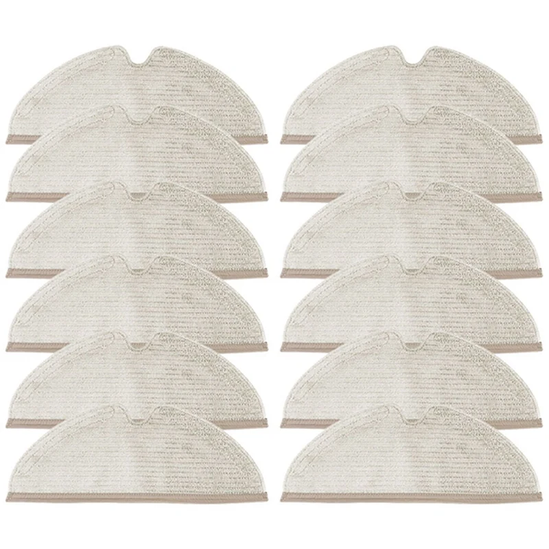 

24Pcs Mop Cloths Rags Accessories For Xiaomi Roborock S5 Max S6 Pure S6 Maxv S5 S51 S50 S55 E25 E35 Vacuum Cleaner Parts
