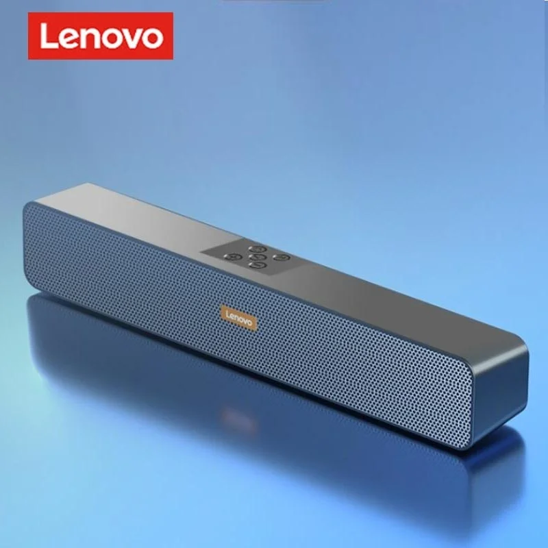 Lenovo BMS10 Bluetooth Speaker Wireless Outdoor Soundbar Diaphragm Quad Unit Audio Laptop Accessories Accessories Subwoofer