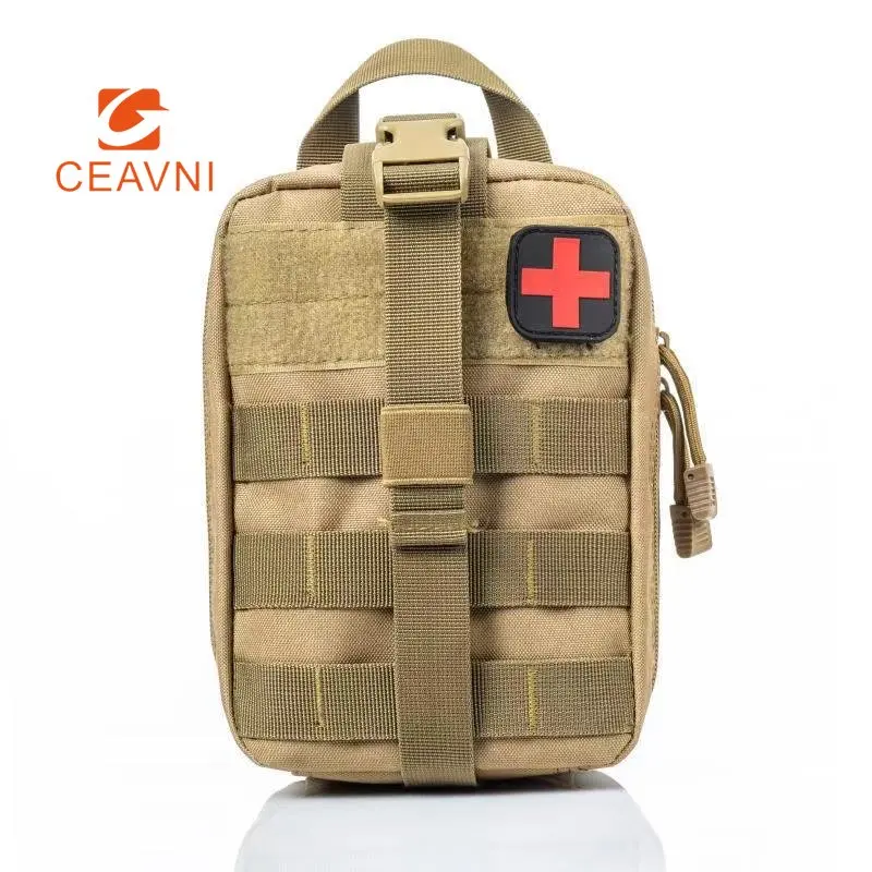 

CEAVNI Tactical Medical Pack Accessories Pack Tactical Fanny Pack Camo Multifunctional package Outdoor Portable Kit Waist bag