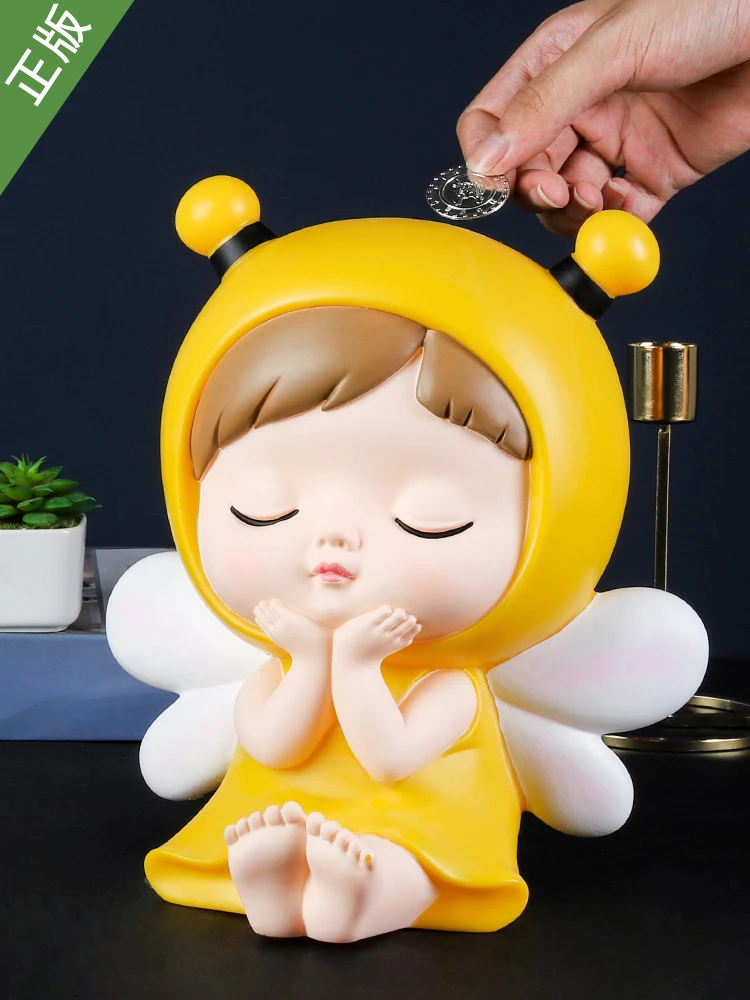 

Cute Money Box Cartoon Gift Ornament Living Room Hidden Safe Coin Money Saving Box Children Tirelire Enfant Home Decoration 50