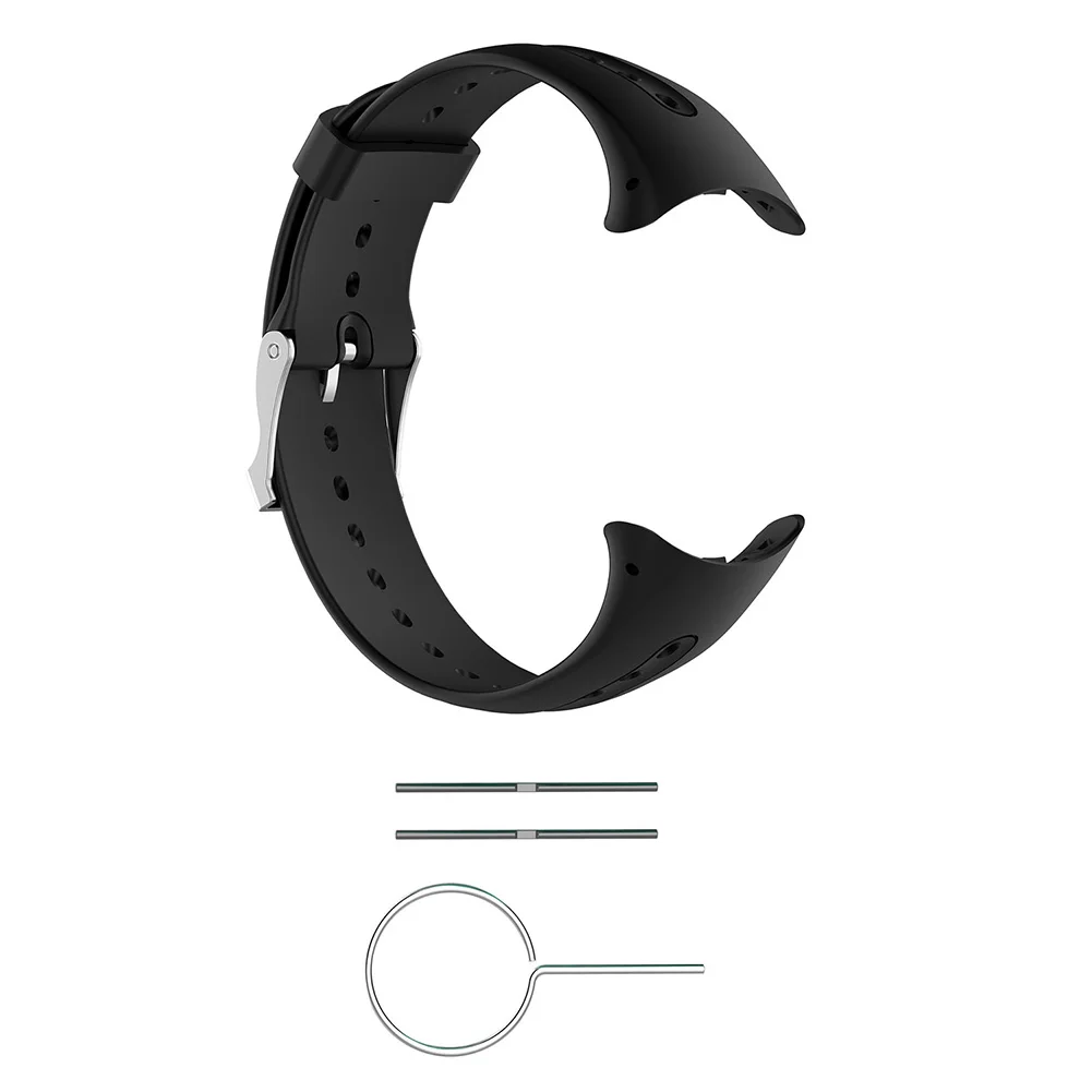 

Smartwatch Bracelet Replacement Wristband with Tool Waterproof Silicone Wrist Strap for Garmin Swim Watch