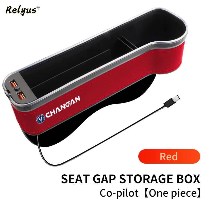 

Автомобильное сиденье, зазор, органайзер, коробка для хранения, атмосферная лампа, USB зарядка для Changan CS95 CS85 CS75 CS35 Eado Alsvin 7