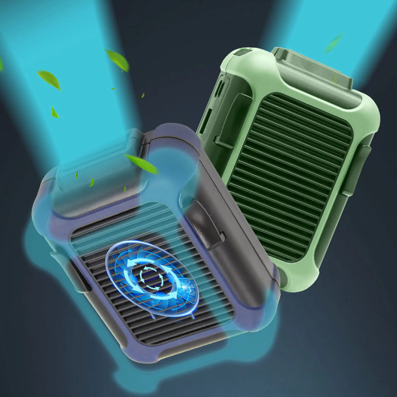 

Mini Portable Charging Fan Car Seat Cooling Back Fan