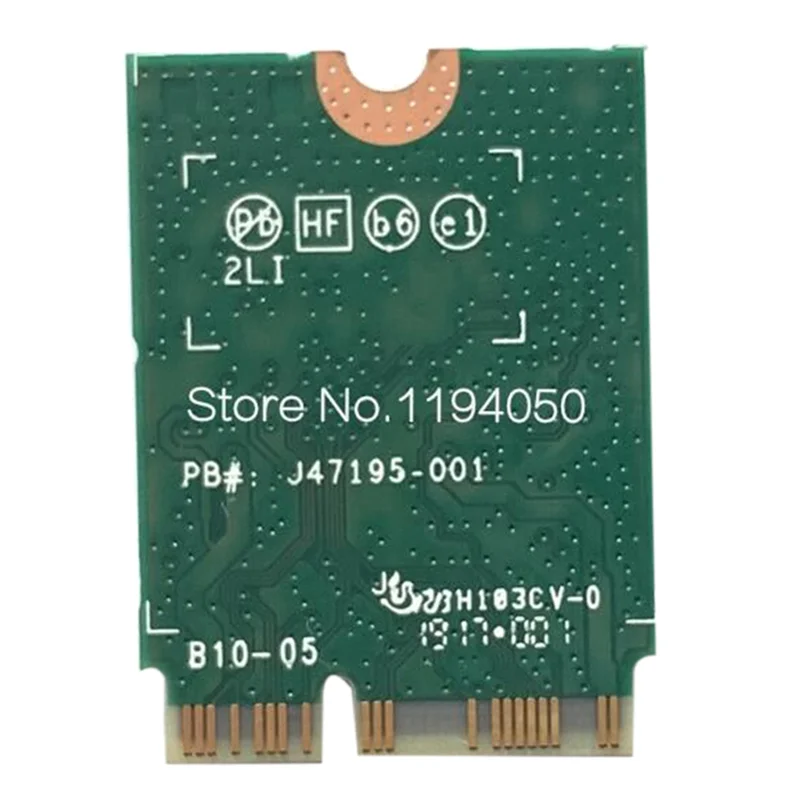 Фото HIHI для карты Wi-Fi 9461NGW AC 9461 2,4G/5G двухдиапазонный 802.11AC M2 Key E CNVI Bluetooth 5,0 беспроводной адаптер №2