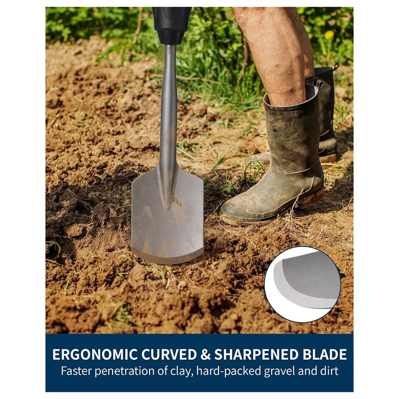 Для лопатки для глины SDS Max 4-1/2 дюйма X 17 дюймов Стальная лопатка дрели