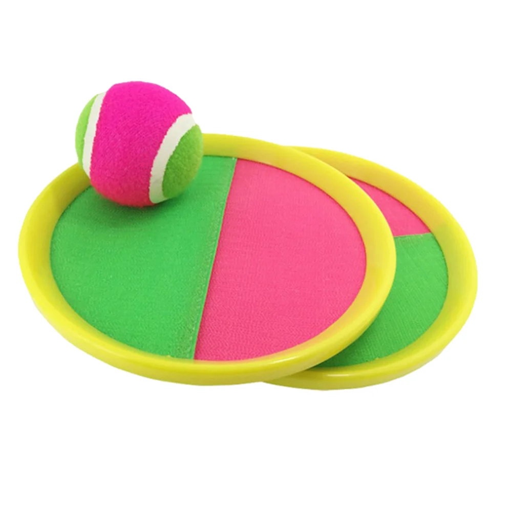 

Paddle Suction Sucker Catch Game Kids Set Parent Favors Party Birthdaysports Child Flying Cup Racket Disc Throw Tosssticky