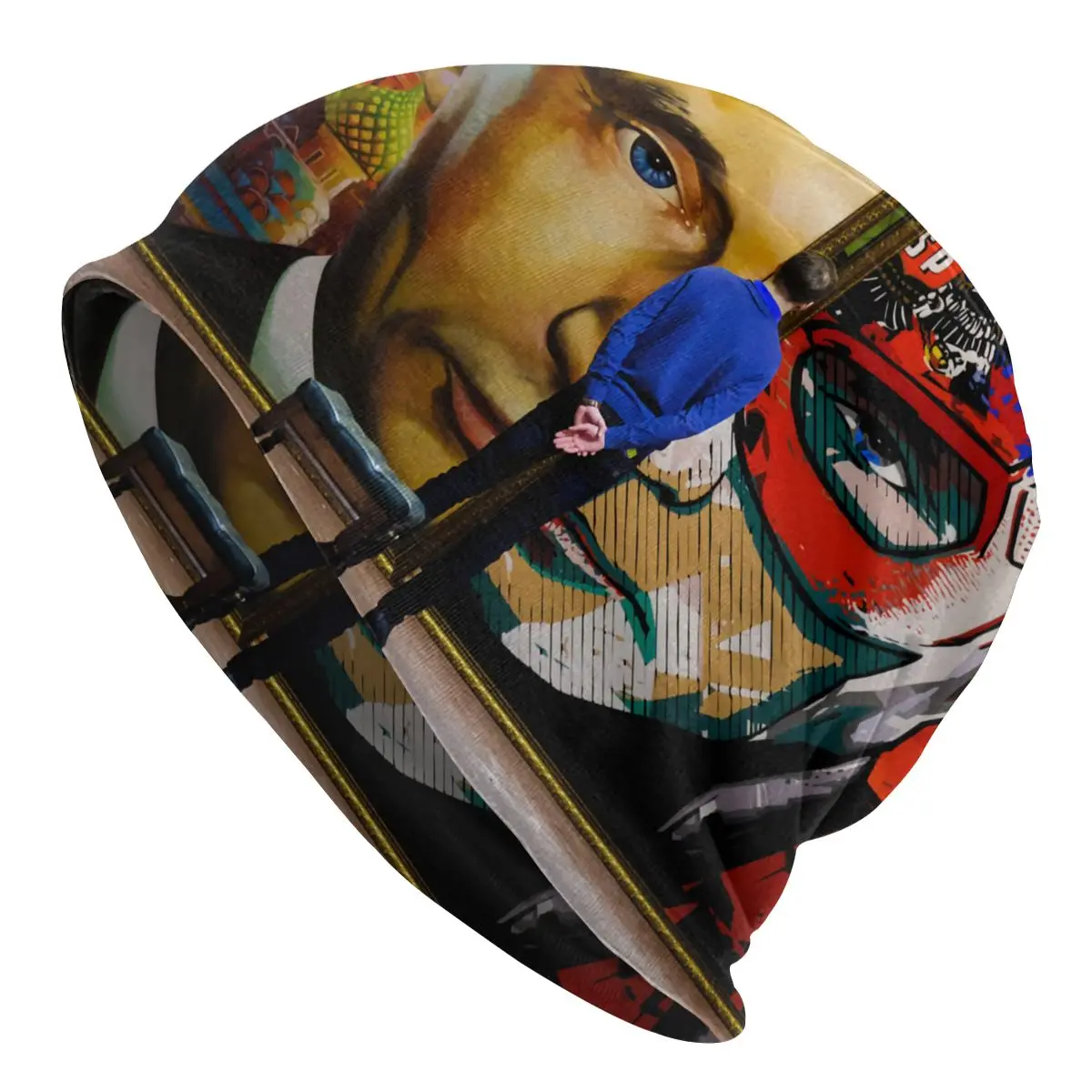 

Unisex Bonnet Winter Warm Knitted Hat Women Men Vladimir Putin Russia President Fashion Beanies Caps Adult Beanie Hats Ski Cap