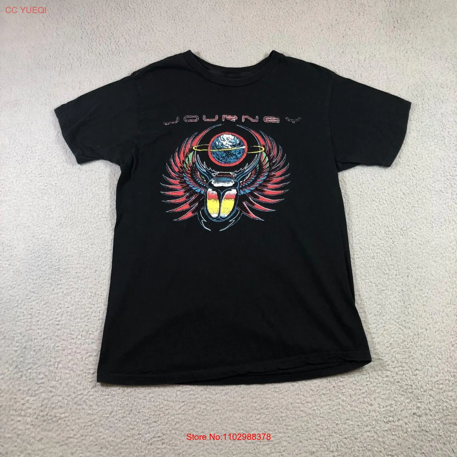 Мужская футболка Journey M с черной графикой