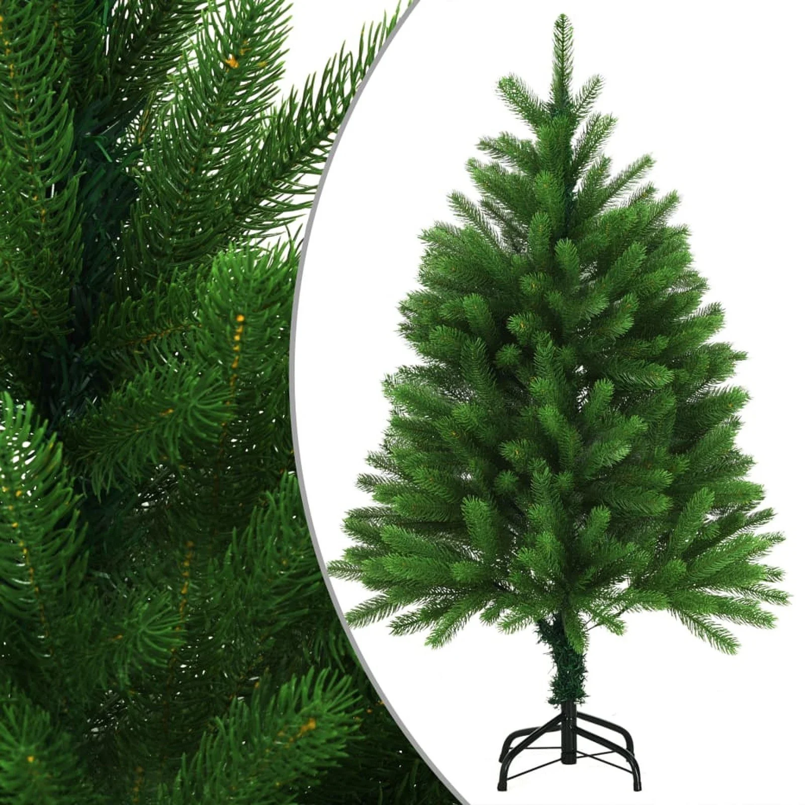 

Artificial Christmas Tree Lifelike Needles 47.2" Green