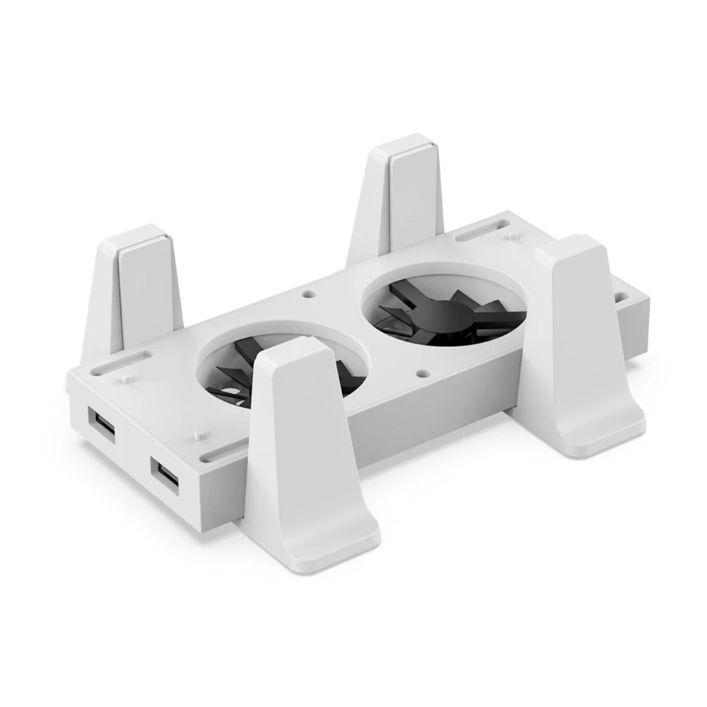 

For Xbox Series S Console Cooling Fan Vertical Stand Charging Dock Station Holder