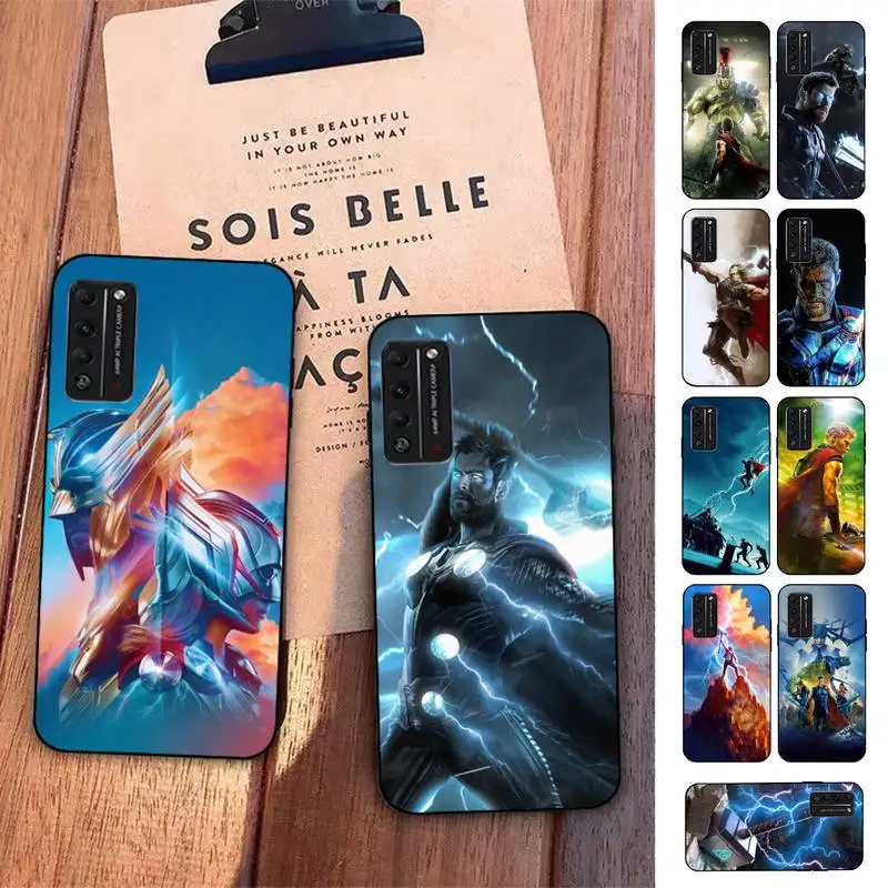 

Disney Thor Phone Case for Huawei Honor 10 i 8X C 5A 20 9 10 30 lite pro Voew 10 20 V30