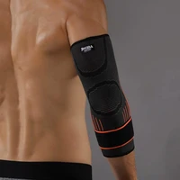 1pc useful lightweight widely usage breathable nylon elastic elbow sleeve for riding brace compression wrap arm brace