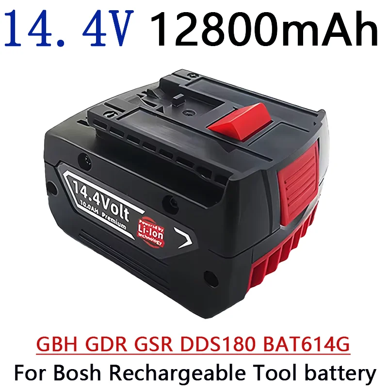 14 4 В 12800 мАч аккумуляторная батарея для электроинструмента Bosch GBH GDR GSR 1080 DDS180 BAT614G
