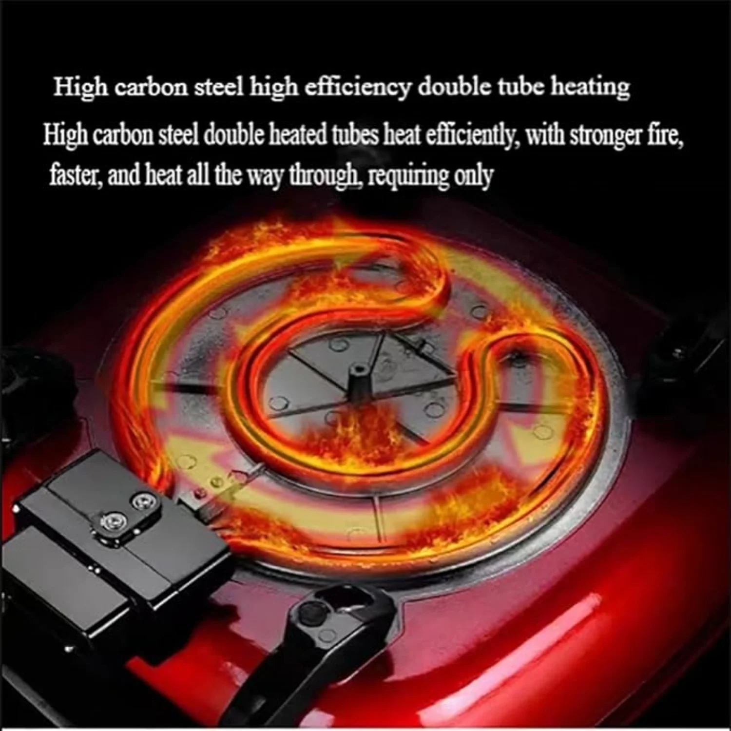 Антипригарная сковорода на 5 л с контролем температуры и стеклянной крышкой