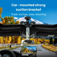 three legged suction cup for dji action camera osmofor gopro 109 for insta360 one x2oneone x vehicle fixed camera mount