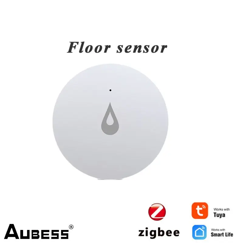 

Датчик утечки воды Tuya Zigbee Smart Life, умный датчик погружения с приложением для контроля утечки воды, работает с устройствами Zigbee