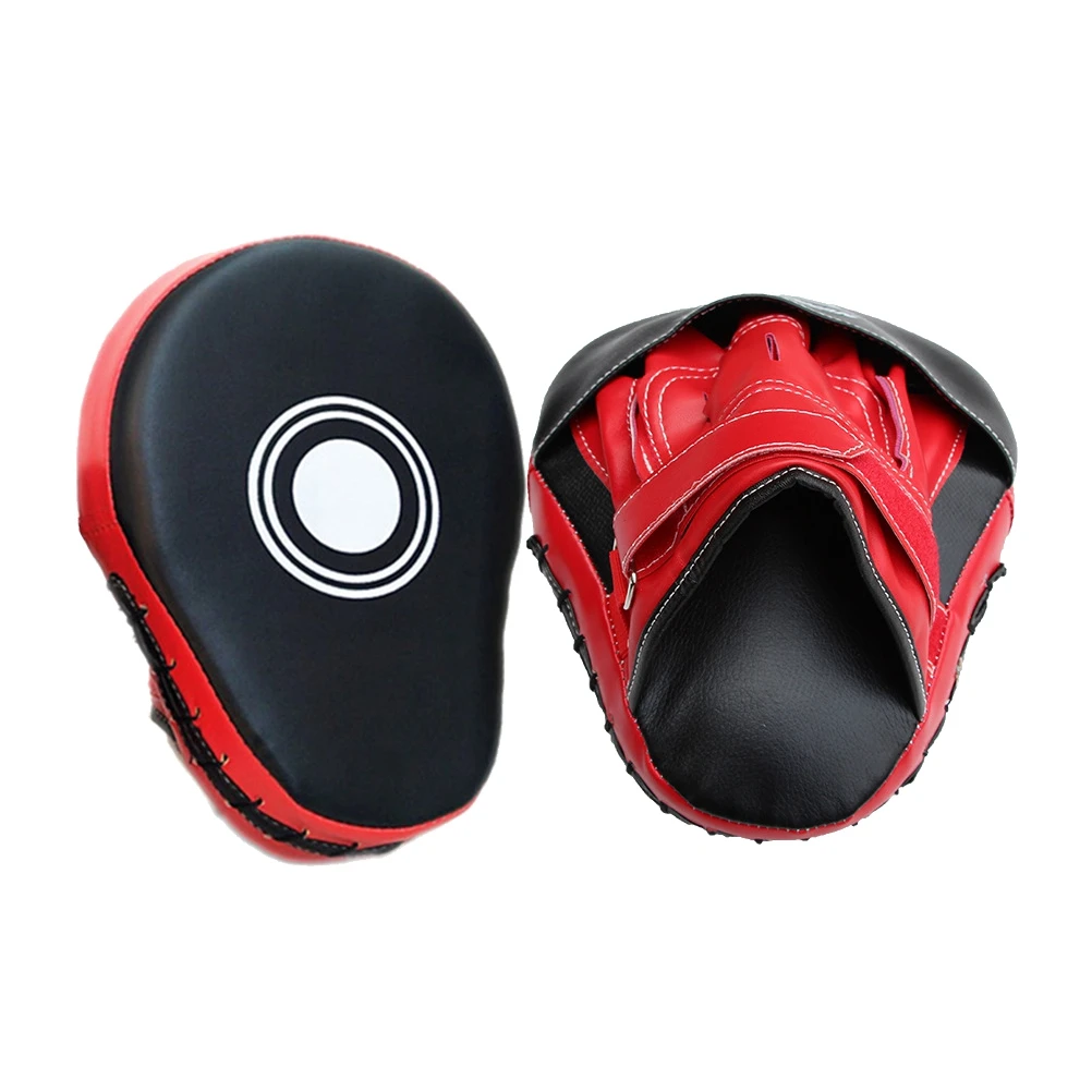 2 PCS Kick Boxing Gloves Pad Focus Punch Mitts PU Kicking Palm Pads MMA Training Boxing Target Pad Sanda Training Equipment