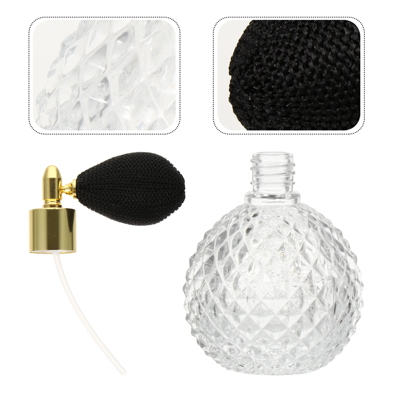 Парфюмерная бутылка многоразового использования стеклянные бутылки