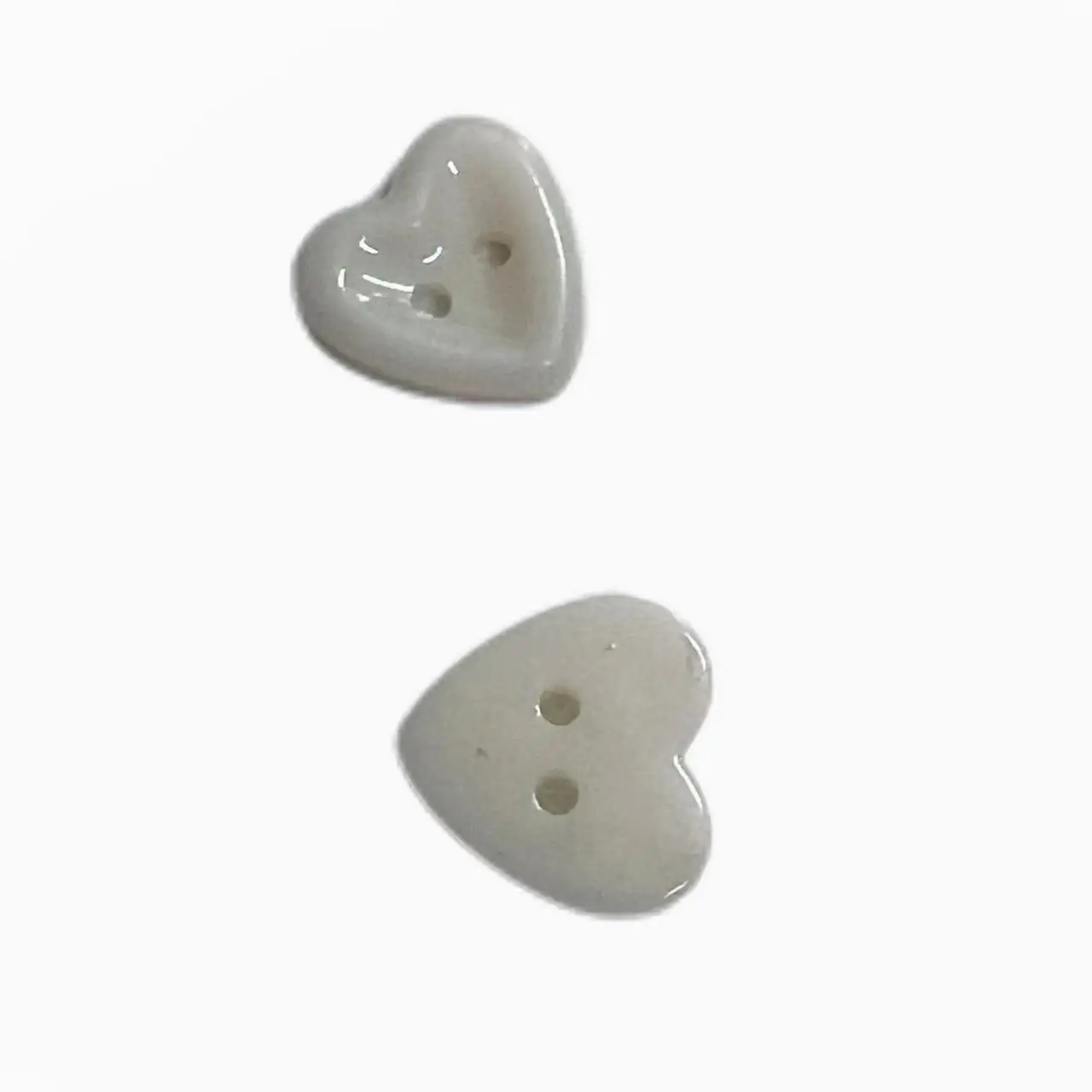 10 шт./партия Детские пуговицы в форме сердца 15 мм