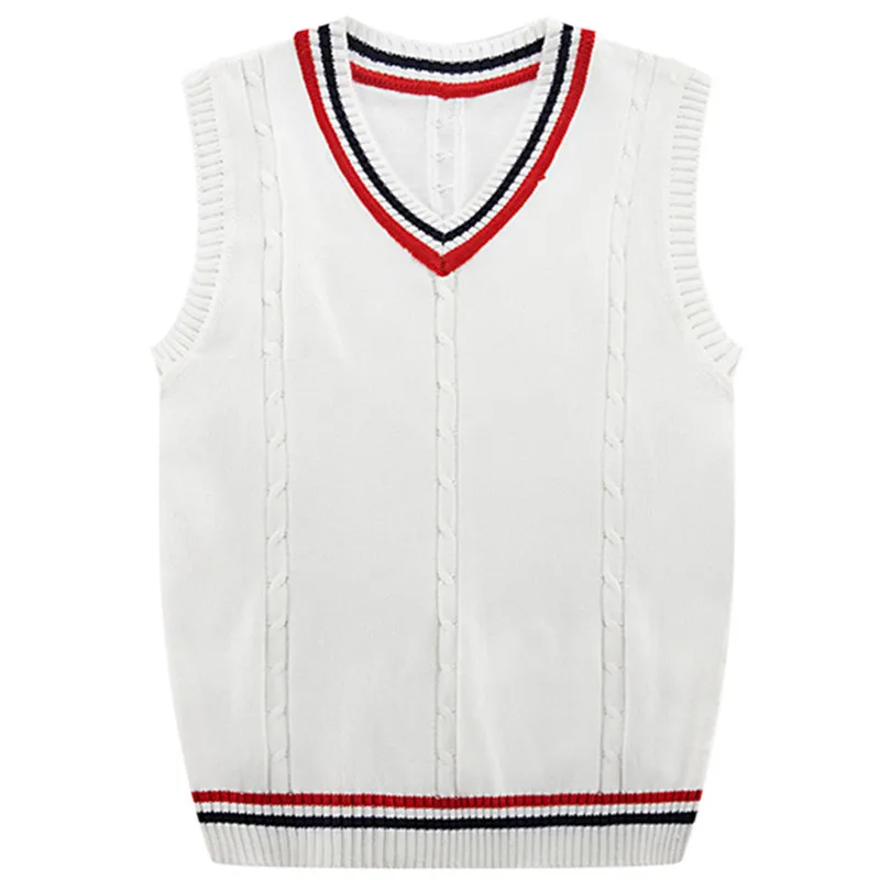 Жилет мужской с V-образным вырезом модный безрукавка в английском стиле для