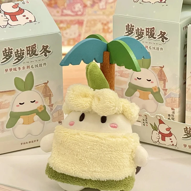 Глубокая в Земле персикового цвета There Is A Family's Luoluo теплая зимняя серия плюшевая