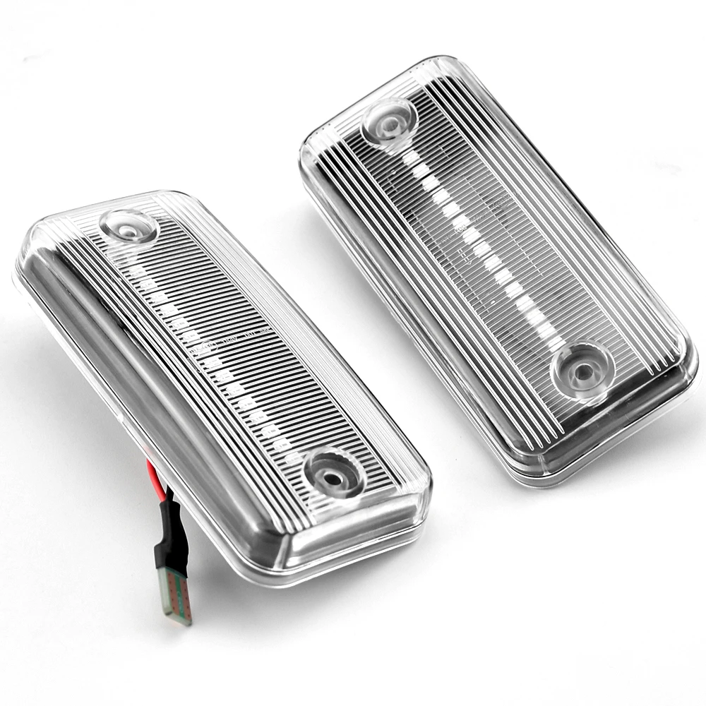 2 шт. динамический плавкий светодиодный боковой габаритный фонарь для Iveco Fiat Ducato