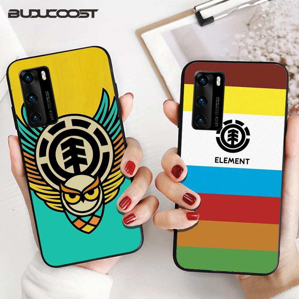 

Element skate life Skateboard Phone Case For huawei P40 P30 pro lite P10 P20 P30 psmart 2020 2019 2018 For P40 lite phone cases