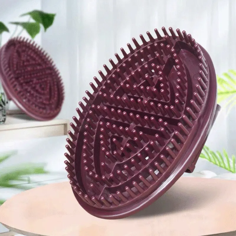 Массажная Щетка С Пентаграммой Инструмент Для Красоты Тела Маслопоглощающая