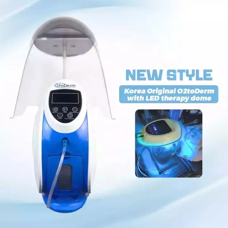 

2023 Beauty Salon O2Toderm LED Skin Care O2 To Derm Oxygen Jet Therapy Dome Mask Oxygen Spray Facial Machine