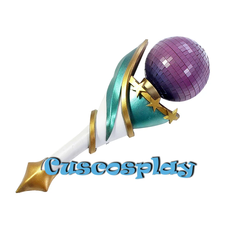 

Игровой Косплей LOL Seraphine, реквизит KDA, микрофон океанской песни, аксессуары для Хэллоуина, Рождества, вечевечерние, выступления на сцене
