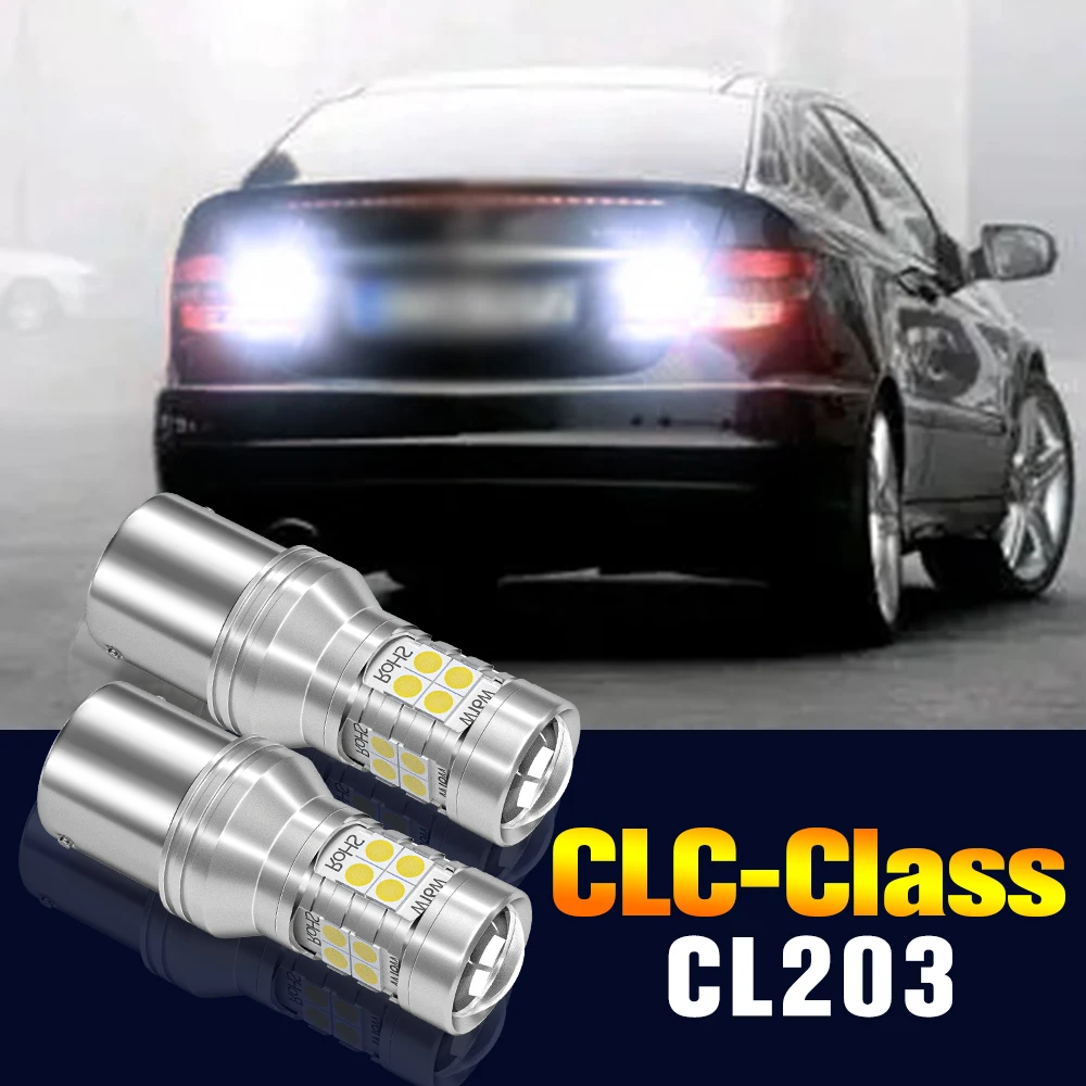 2pcs LED Reverse Light Bulb Backup Lamp For Mercedes Benz CLC Class CL203 2008-2011 2009 2010 Accessories