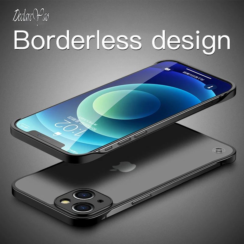 Чехол для Xs 11 12 13 Pro Max роскошный Ультратонкий чехол decareyao с покрытием Apple iPhone 7 8 Plus SE