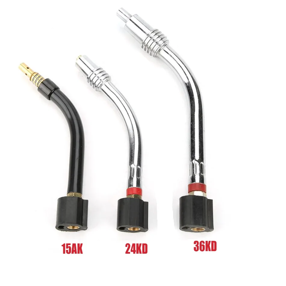 

Welding Torch Consumable Swan Neck MIG Welder Fit For Binzel 15AK/24KD/25KD/36KD Welding Gun Goose Neck Gas Soldering Tools