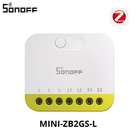 SONOFF MINI DUO-L 2-канальный умный выключатель Zigbee