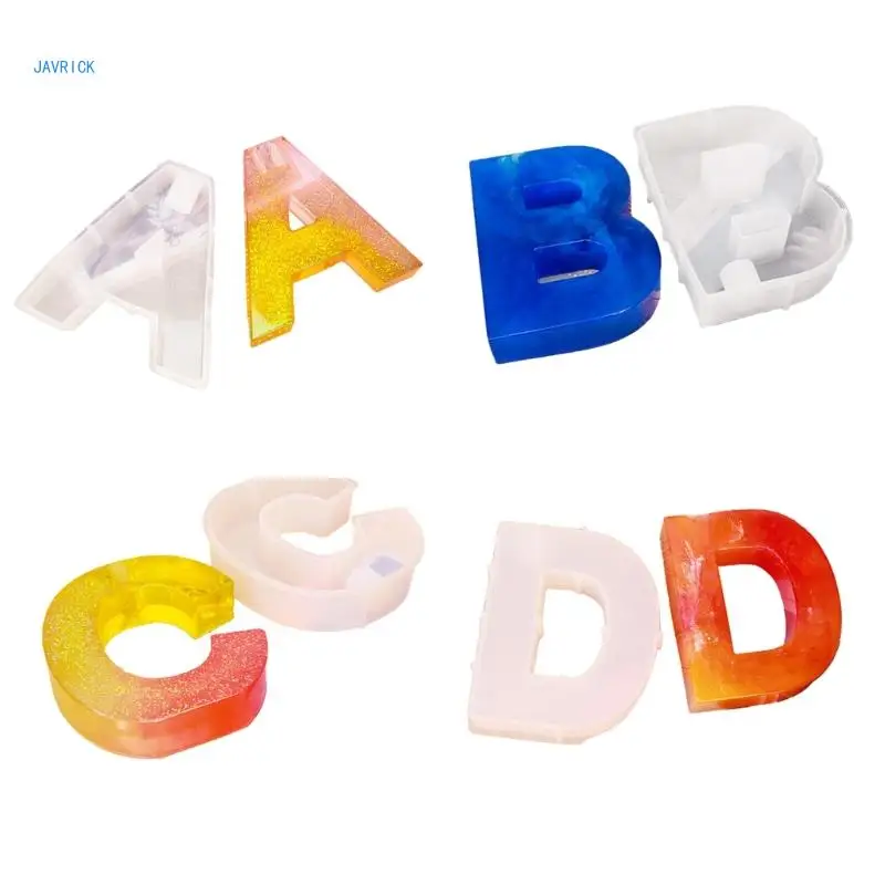 

Unique Letter Candle Holder Silicone Mold Beautiful Candle Holders Resin Molds
