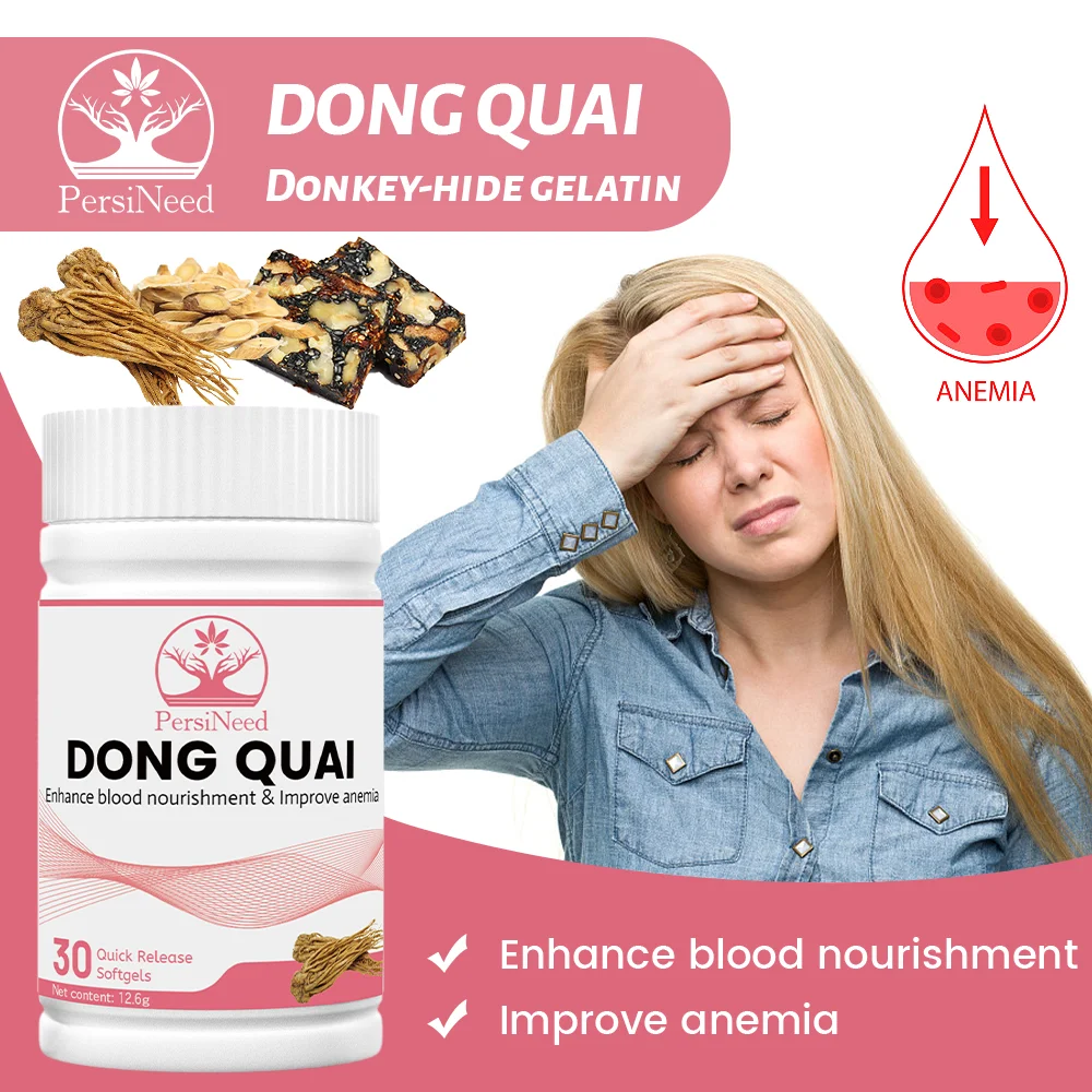 

PersiNeed Dong Quai 120.6mg, Improve Nutritional Anemia 30 Capsules (Angelica Sinensis) - Vegetarian Caps, Non-GMO, Gluten Free