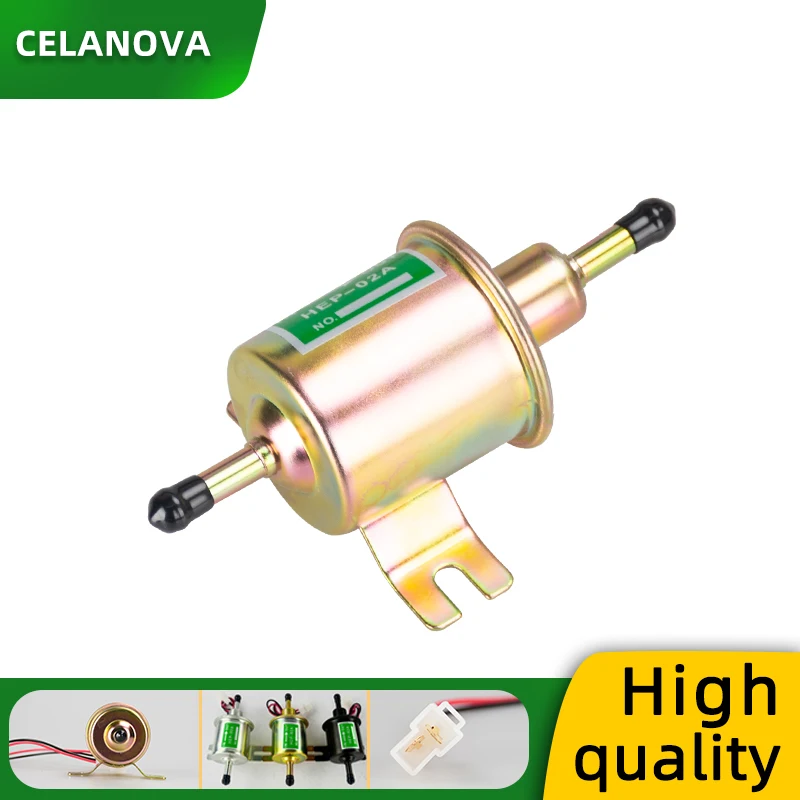 

HEP-02A Electric Fuel Pump 12V Low Pressure Bolt Fixing Wire Universal Diesel Petrol Gasoline For Car Motorcycle ATV Fuel Pump