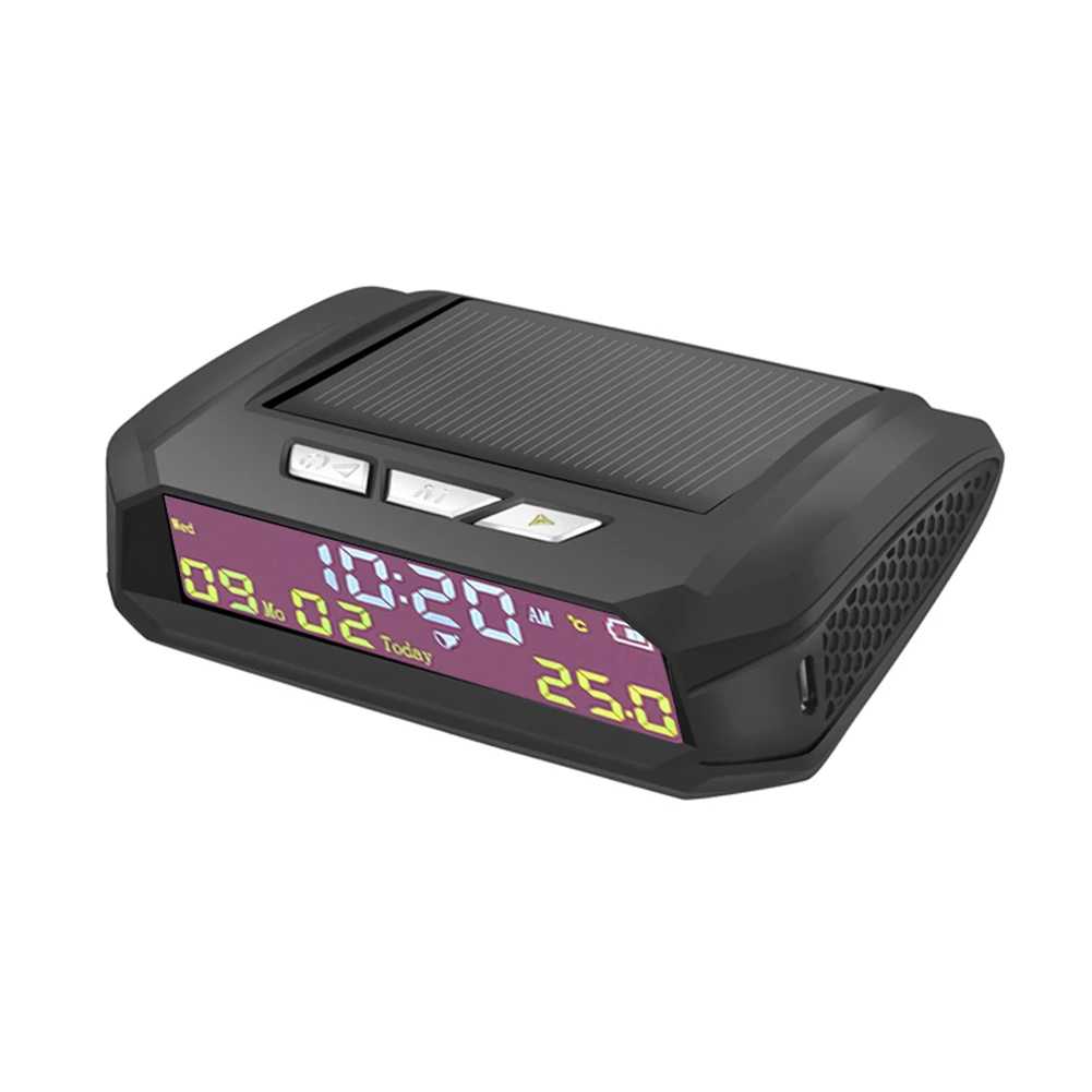 

Clock Car Clock Alarm Clocks Built-in Date Decorative Clocks Digital Clock Home In-Car Temperature LCD Display