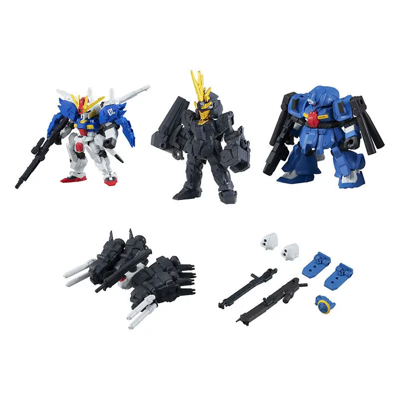 Фото Коллекционная фигурка Bandai Mse Part 13 Mse S Gundam Banshee Zeke Ein из ПВХ, сборная модель, аниме-фигурка, игрушка, подарок для взрослых коллекционеров №1