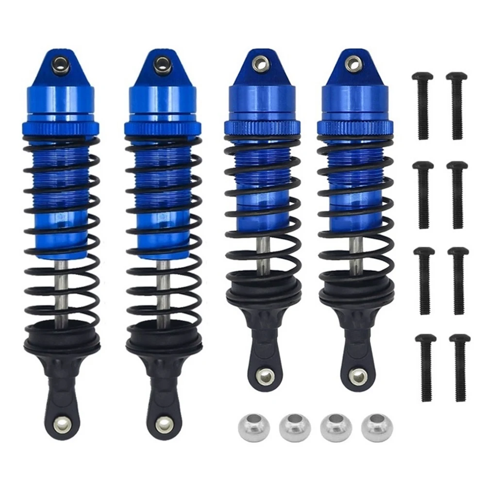 

Metal Front and Rear Shock Absorber for Traxxas Slash 4X4 VXL 2WD Rustler Hoss Stampede 1/10 RC Car Upgrades Parts,2