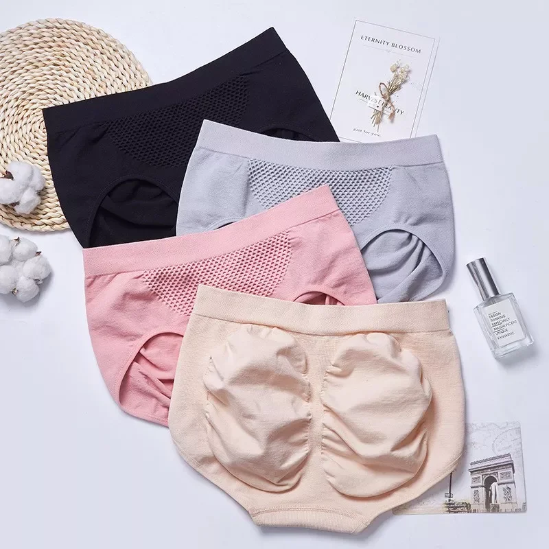 

Women Panties Warm Uterus Abdomen Shaping Buttock Lifting Mid Rise Brief Cotton Underwear Lady Briefs