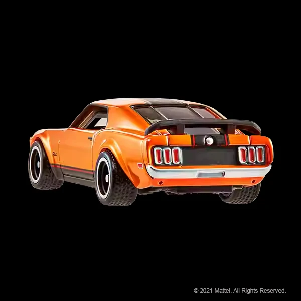 Автомобили Hot Wheels RLC 70 Ford Mustang Boss 302 1/64 литая металлическая модель игрушечного