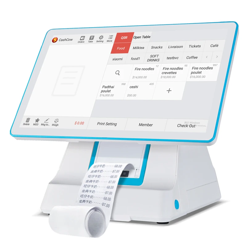 

Cheap Android Business Cash Register Machine Supermarket Cashier Pos Systems All In One