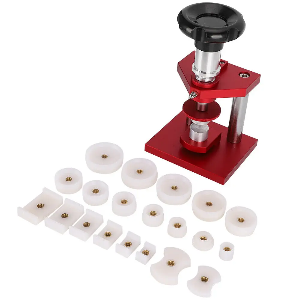 

Watch Press Set Watch Back Cover Case Closer Pressing Tool With 20pcs