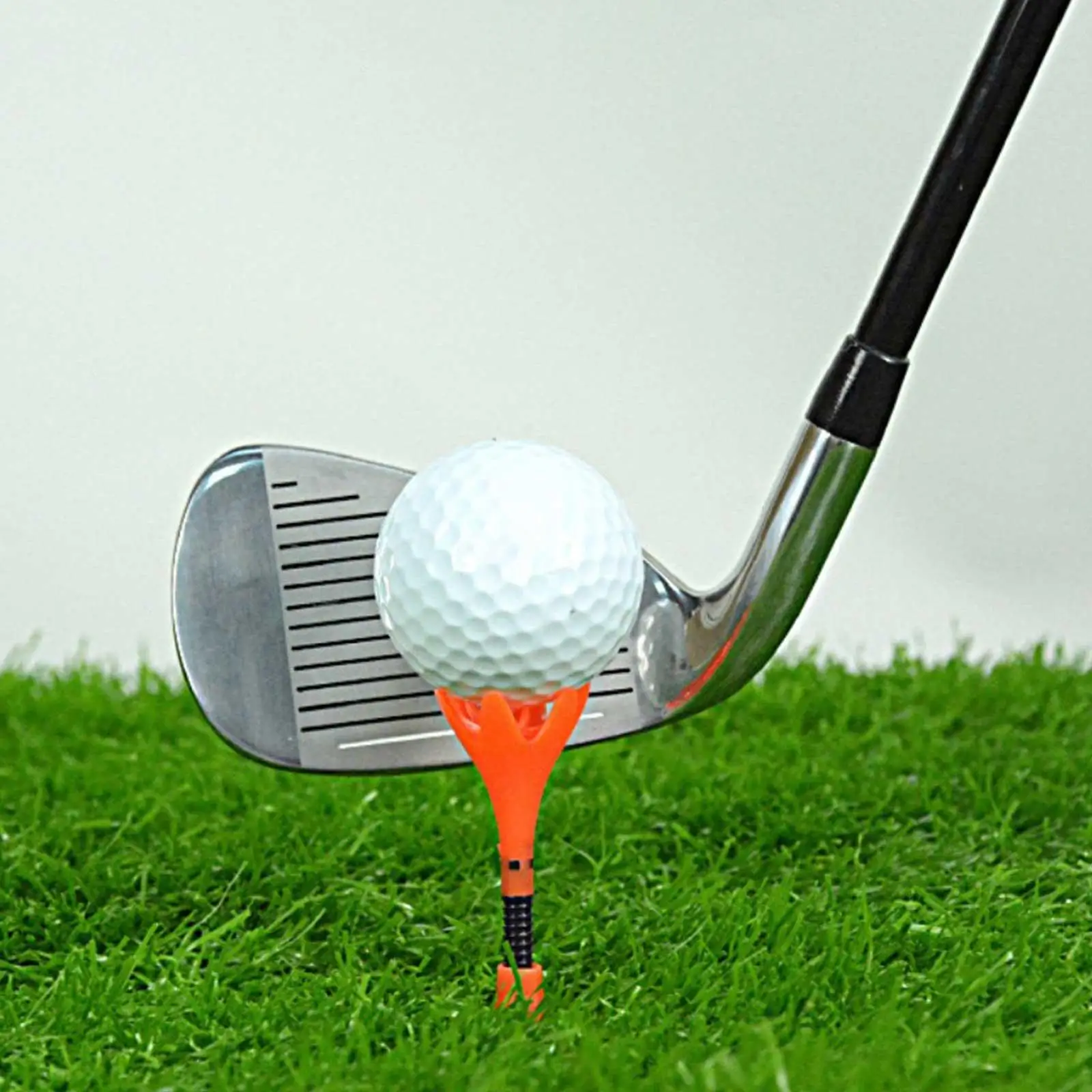 

3pcs/bag Plastic Golf Tees Petal Rotation Limit Golf Ball Tees Adjustable Height Super Stable Ball Tees 4 color for golfer gift