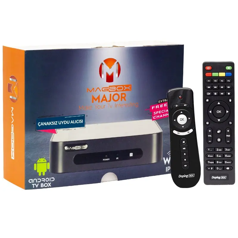 Для MAGBOX для ANDROID 4 2 тюнеры HD медиаплеер IP-бокс спутниковый приемник с двойным
