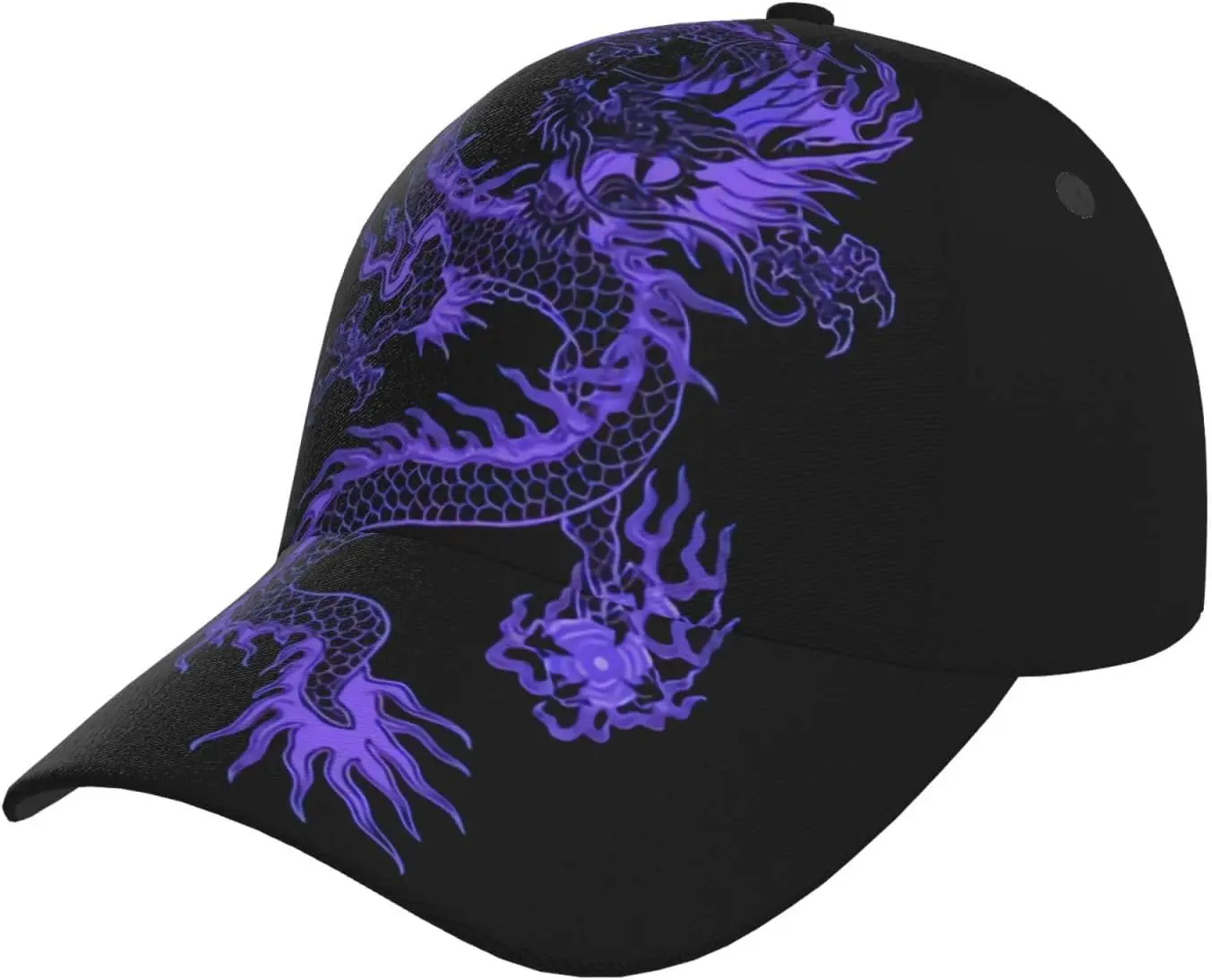 Бейсболка унисекс летняя пляжная шляпа от солнца с красным драконом для