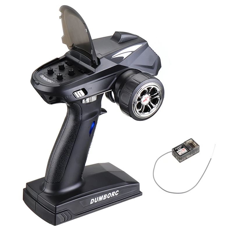 

DUMBORC X4 2.4G 4CH Transmitter With X6F Receiver For Q65 MN-90 Rc Car Boat Tank Vehicle Model Remote Controller Parts