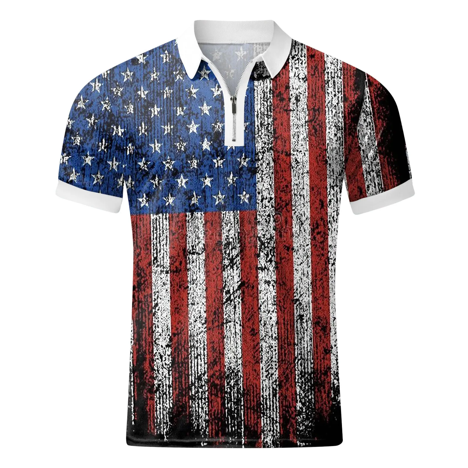 Рисунок 5 - Рубашка-поло с принтом в полоску